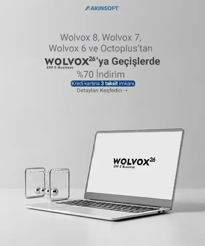 WOLVOX 26 ERP geçiş kampanyası