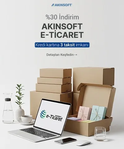 AKINSOFT e-Ticaret kampanyası